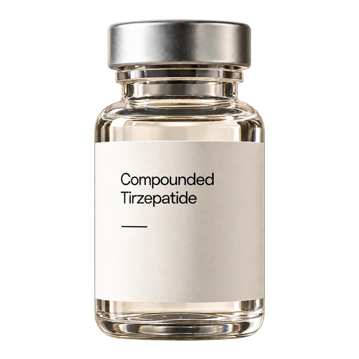 Compounded Tirzepatide vial